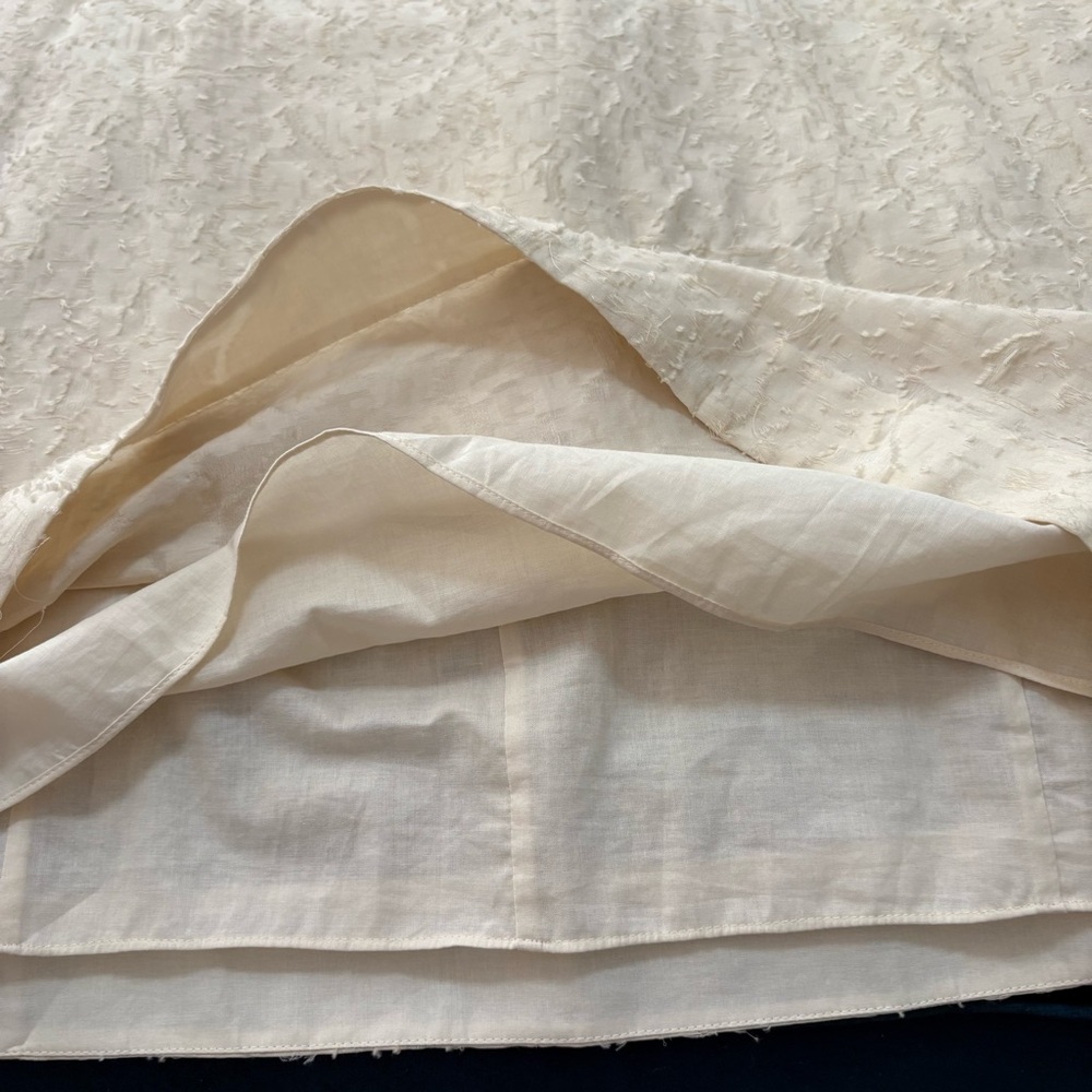 Elizabeth and James Cream Mini Dress - Picture 6 of 13